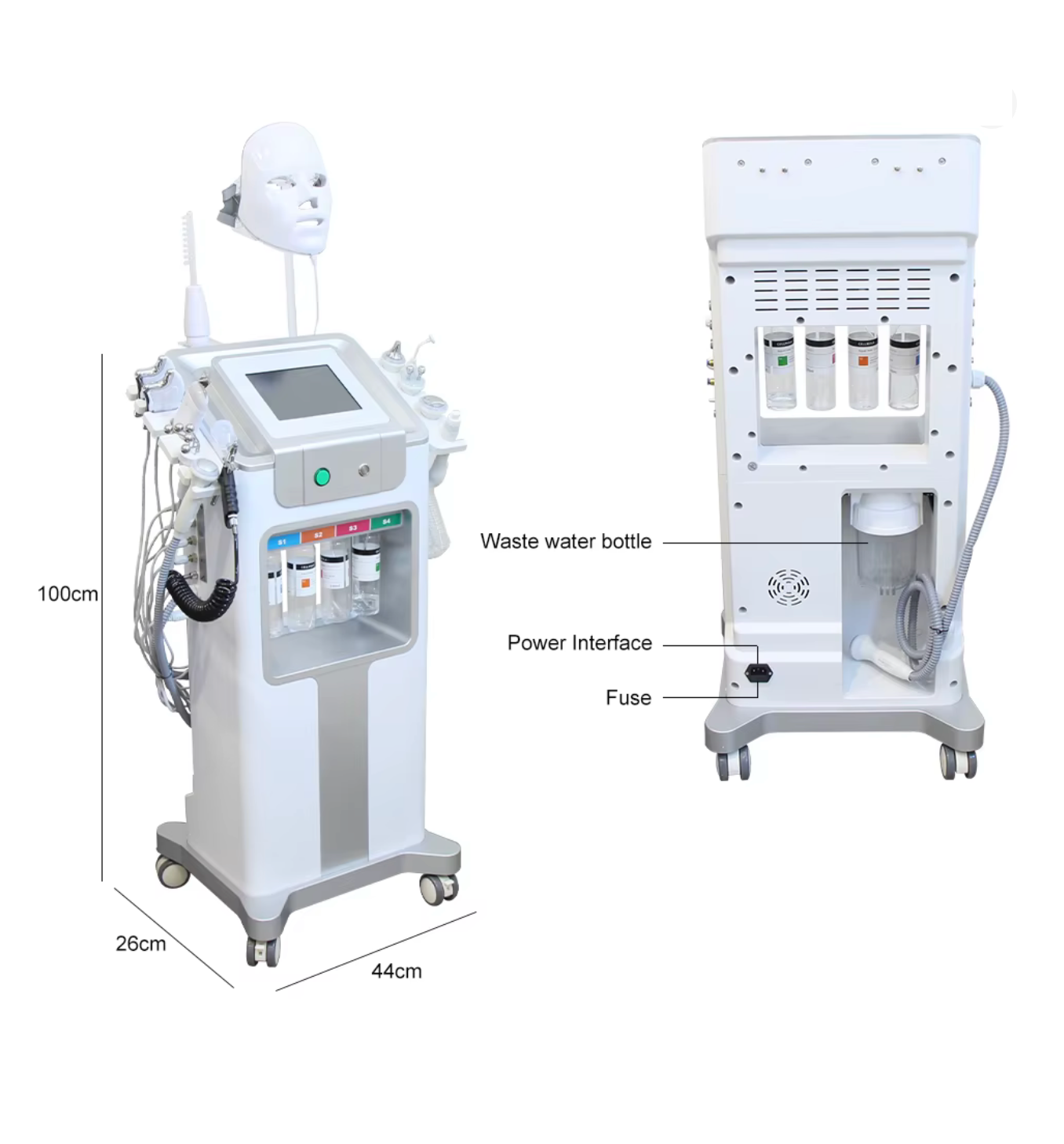 H2O₂ 12-in-1 Hydro Dermabrasion Machine | Professional Hydra Facial